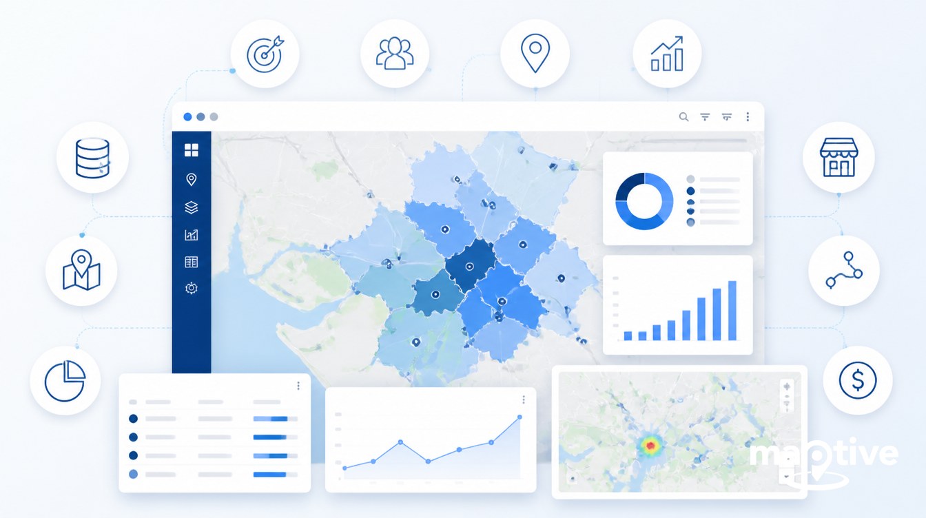 When Business Mapping Software Is the Right Choice visual for how to choose between enterprise gis and business mapping software.