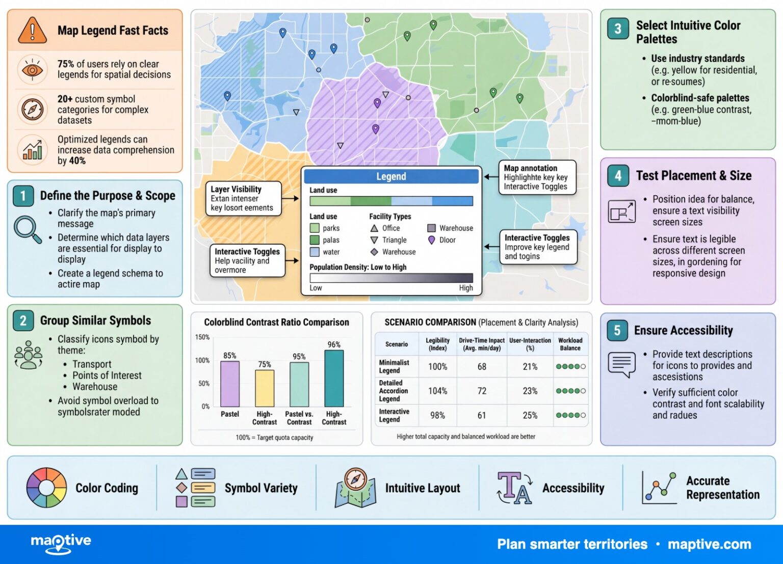 How to Create a Map Legend or Key | Maptive