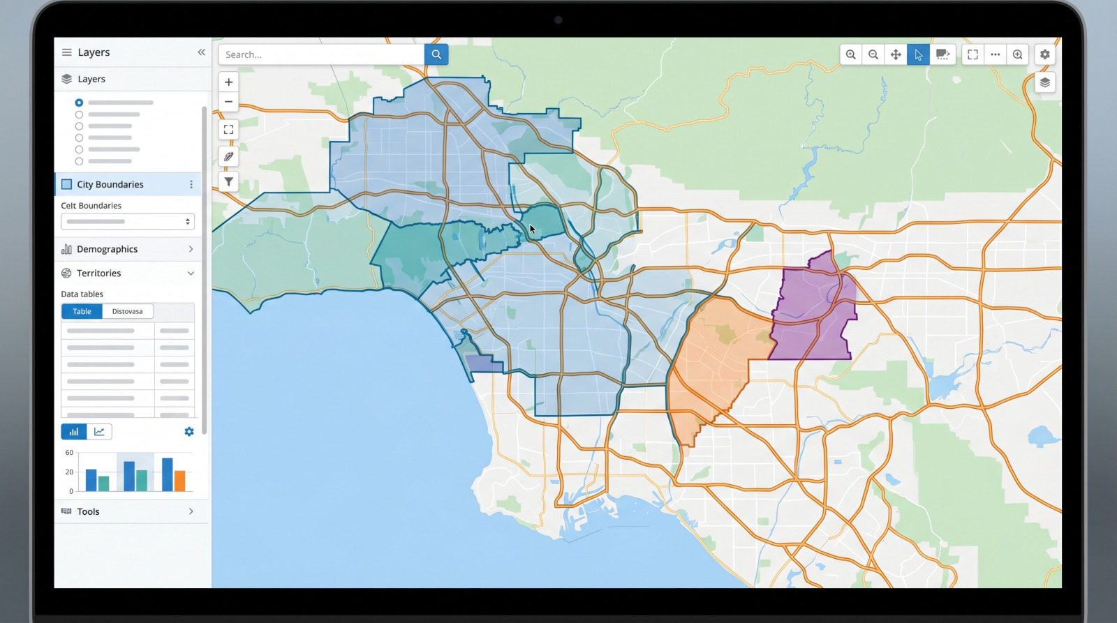 How to Display City Boundaries on a Map — Maptive featured image.