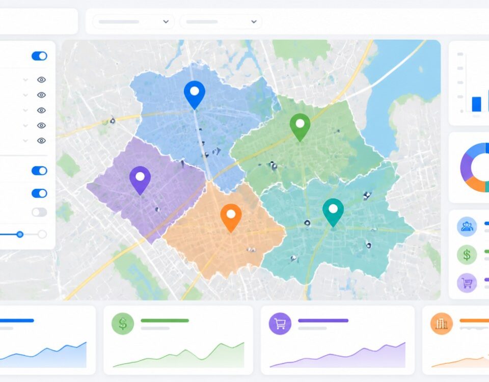 How to Evaluate a Franchise Location Before You Sign featured image with clean mapping and analytics visuals.