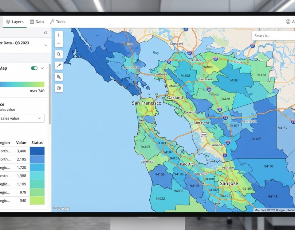 How to Make a Zip Code Map From Your Data — Maptive featured image.