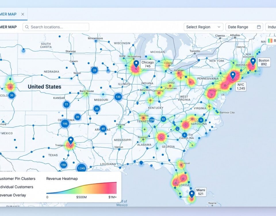 How to Map Customer Locations — Maptive featured image.