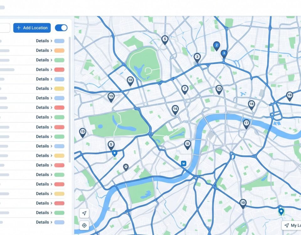 How to Map Multiple Locations on Google Maps — Maptive featured image.