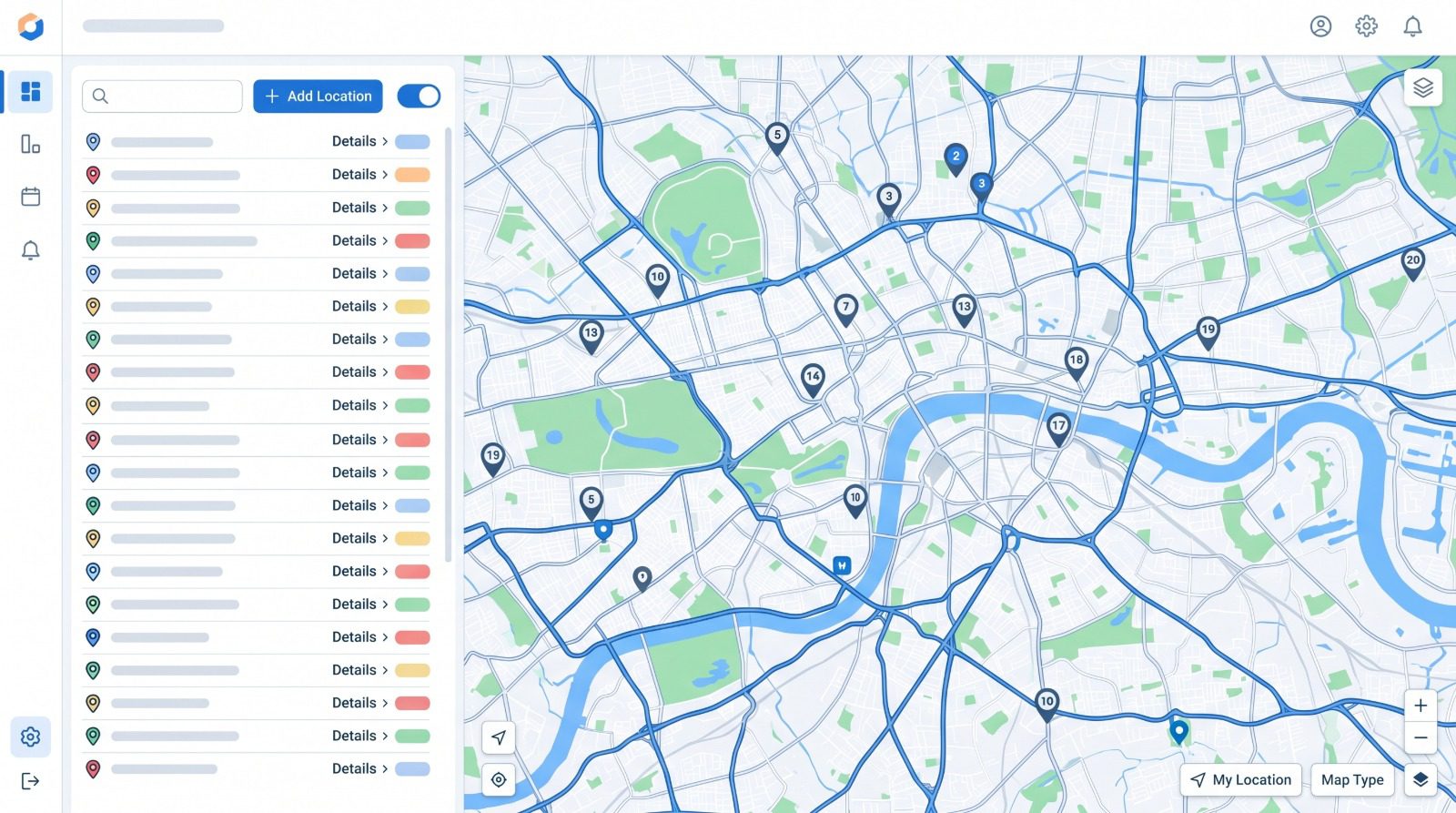 How to Map Multiple Locations on Google Maps — Maptive featured image.