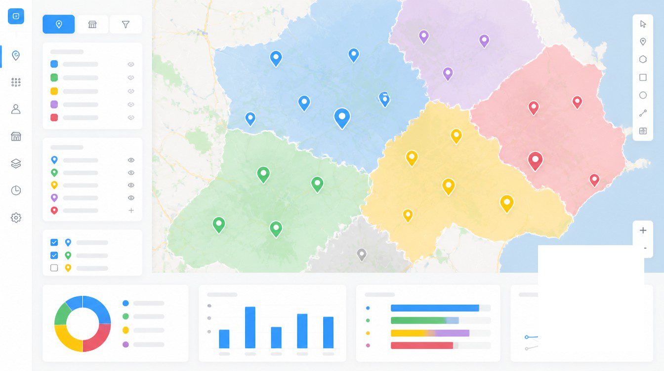 How to Prevent Franchise Cannibalization with Data featured image with clean mapping and analytics visuals.