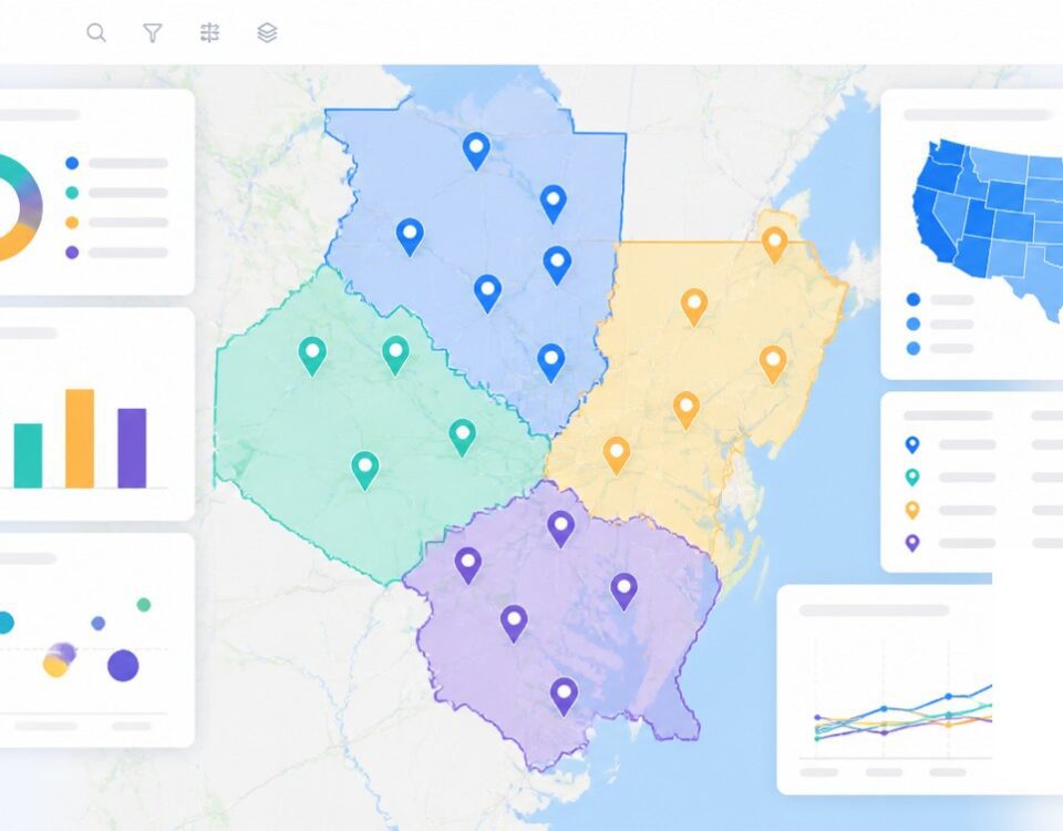 How to Tell If Your Sales Territories Are Unbalanced featured image with clean mapping and analytics visuals.