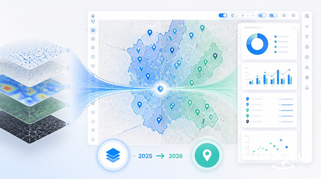 Convergence in 2025-2026 visual for location intelligence vs gis: what’s the difference?.