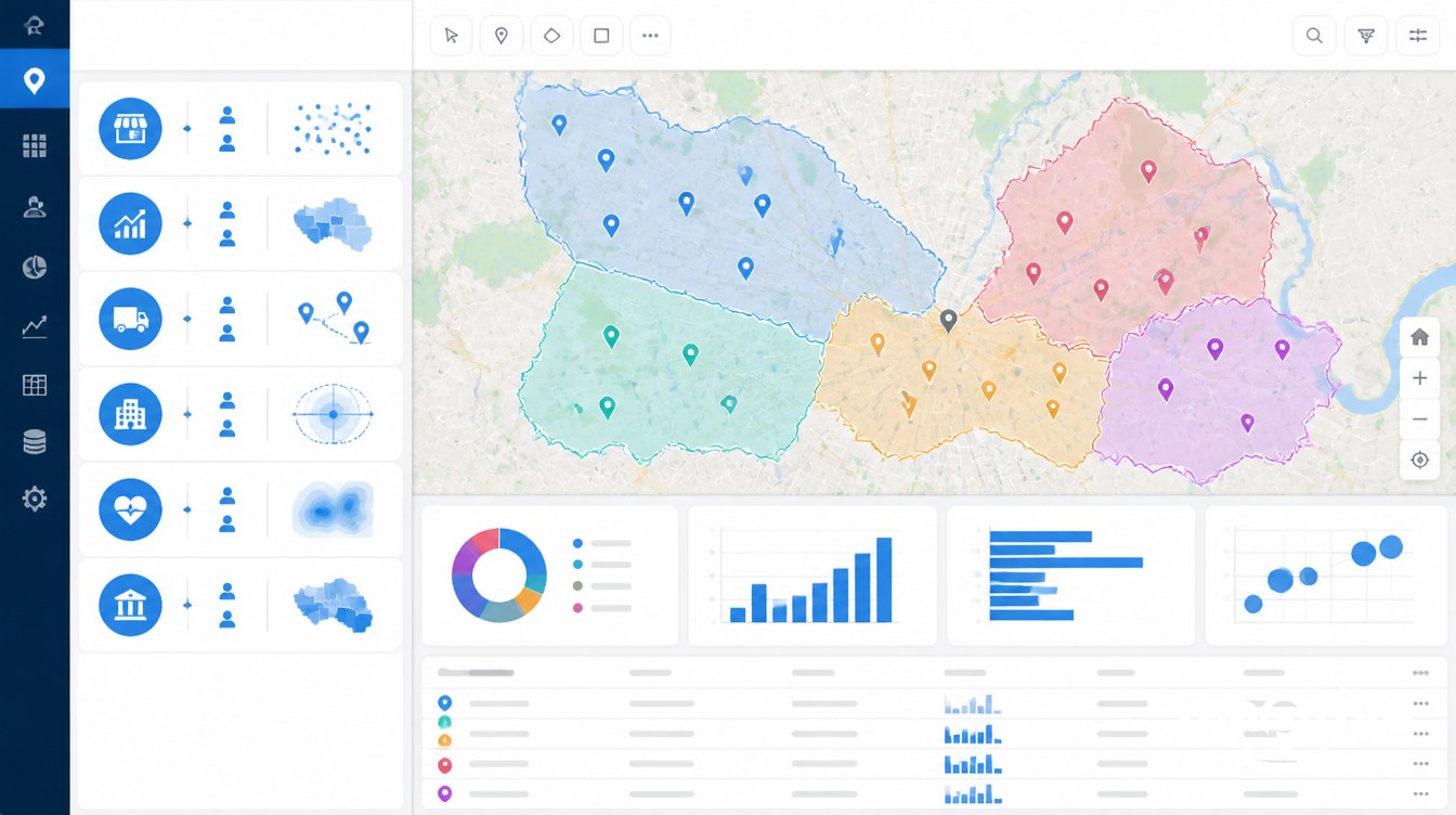 Use Cases by Domain visual for location intelligence vs gis: what’s the difference?.