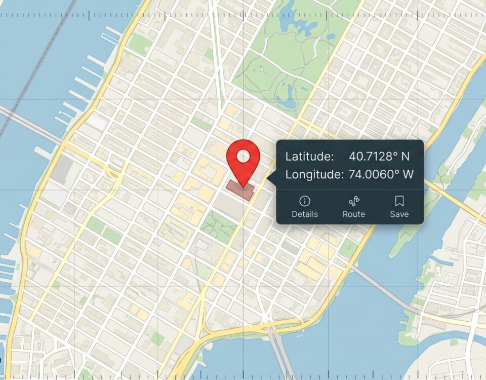 Map Coordinates: How to Find Locations by Latitude and Longitude — Maptive featured image.
