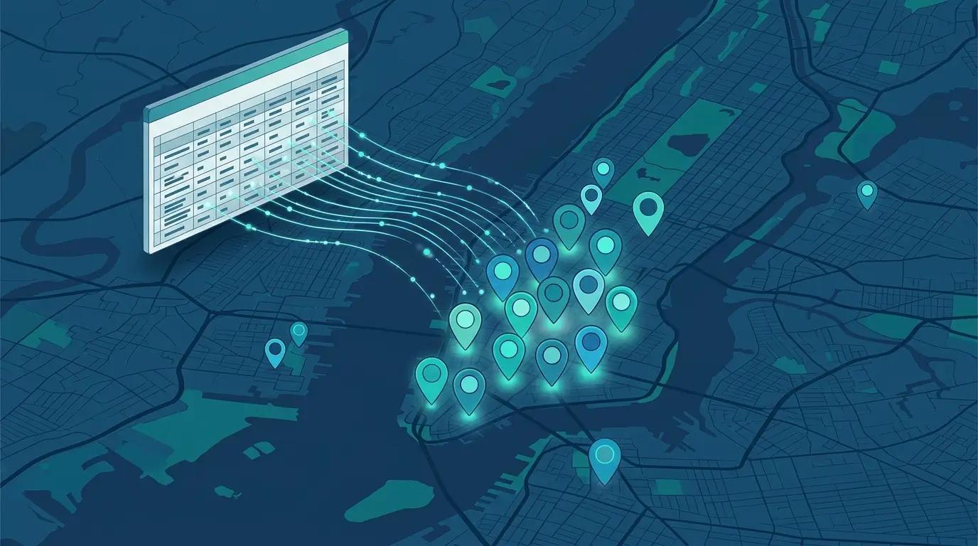 How to Import a Spreadsheet of Addresses Into Google My Maps