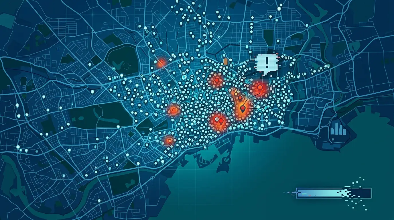 The Scaling Limits of Google My Maps