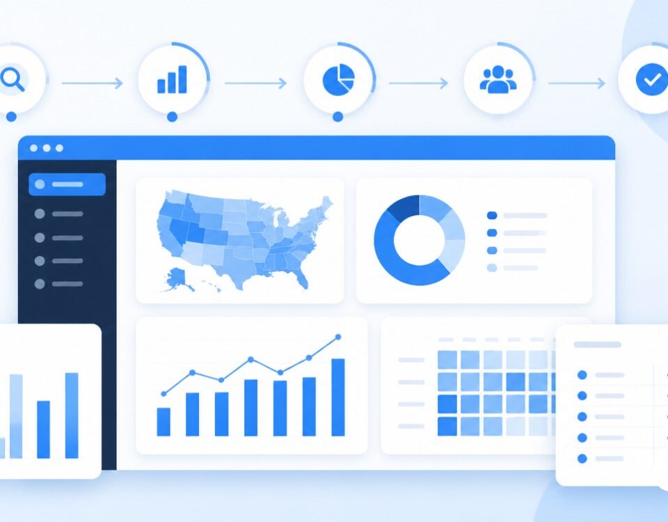 Quarterly Territory Reviews: A Step-by-Step Framework featured image with clean mapping and analytics visuals.