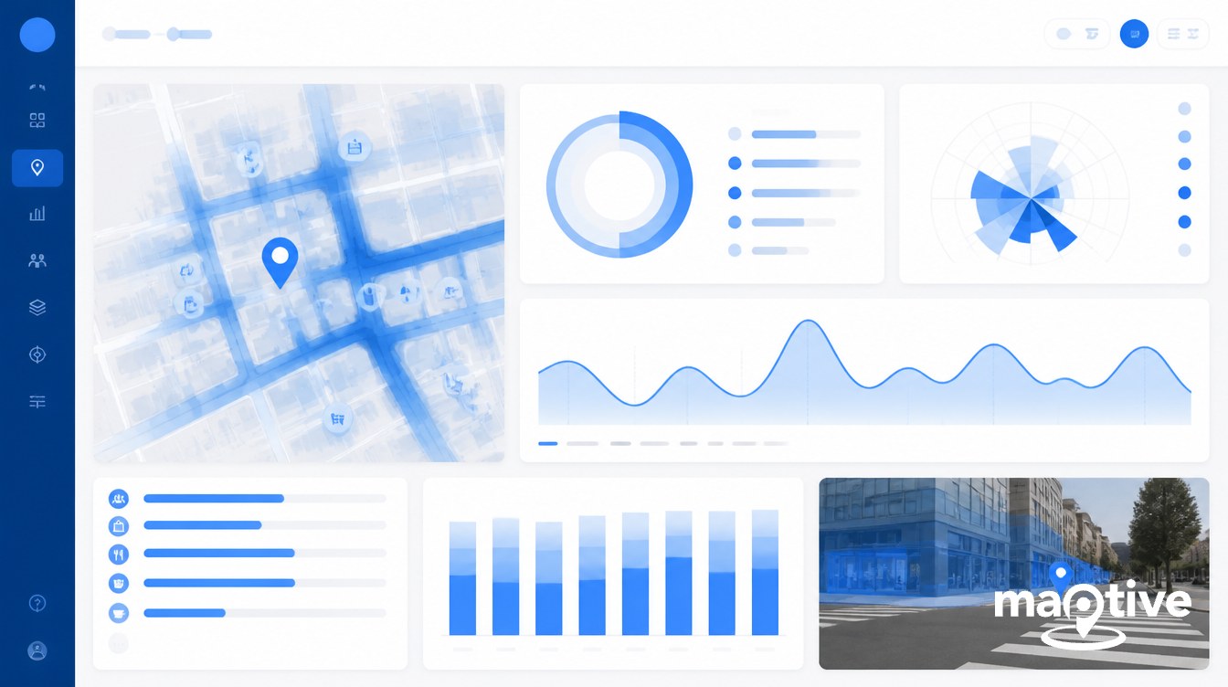 Foot Traffic, Co-Tenancy, and Visibility Factors visual.