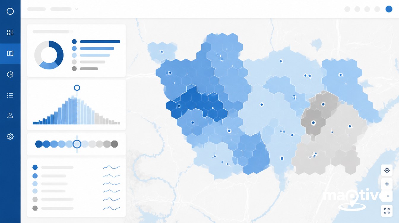 Account-to-Rep Balance Against the System Mean visual for the 5 metrics that reveal territory health.