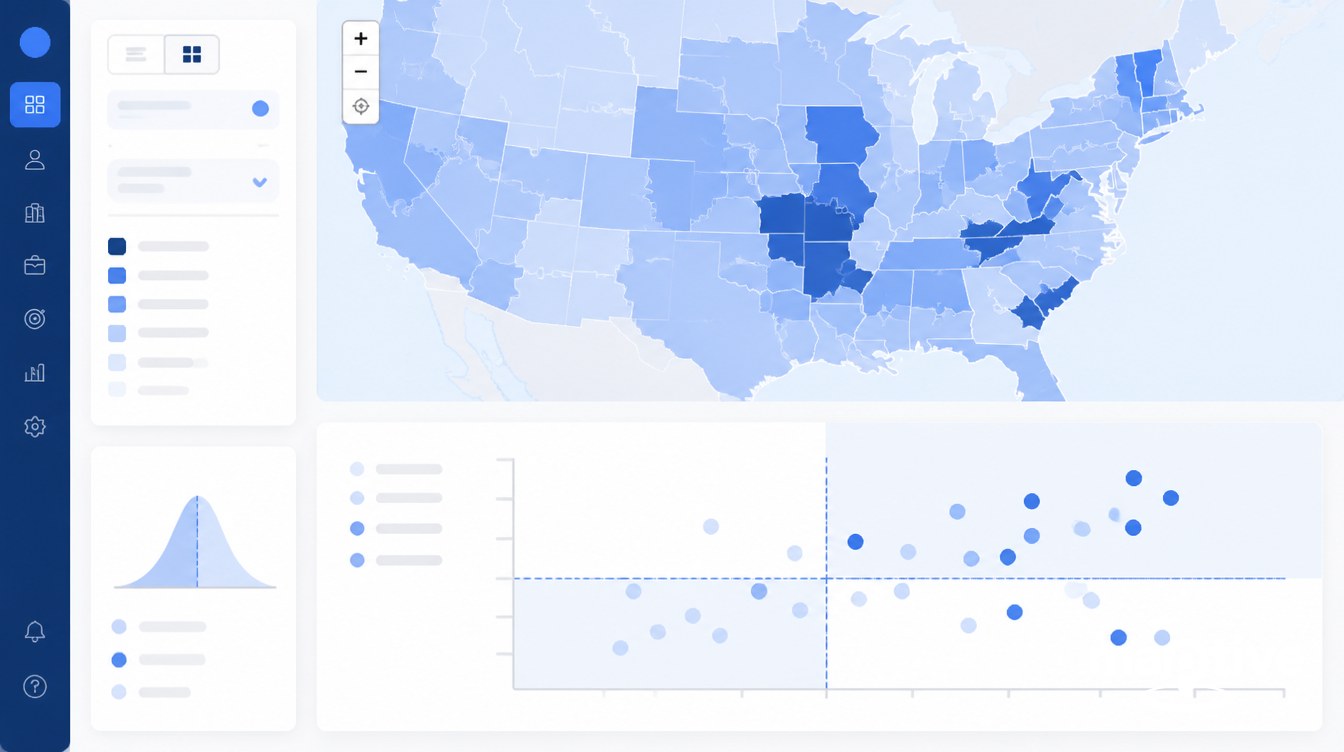Pipeline-Velocity Ratio Against the Team Median visual for the 5 metrics that reveal territory health.