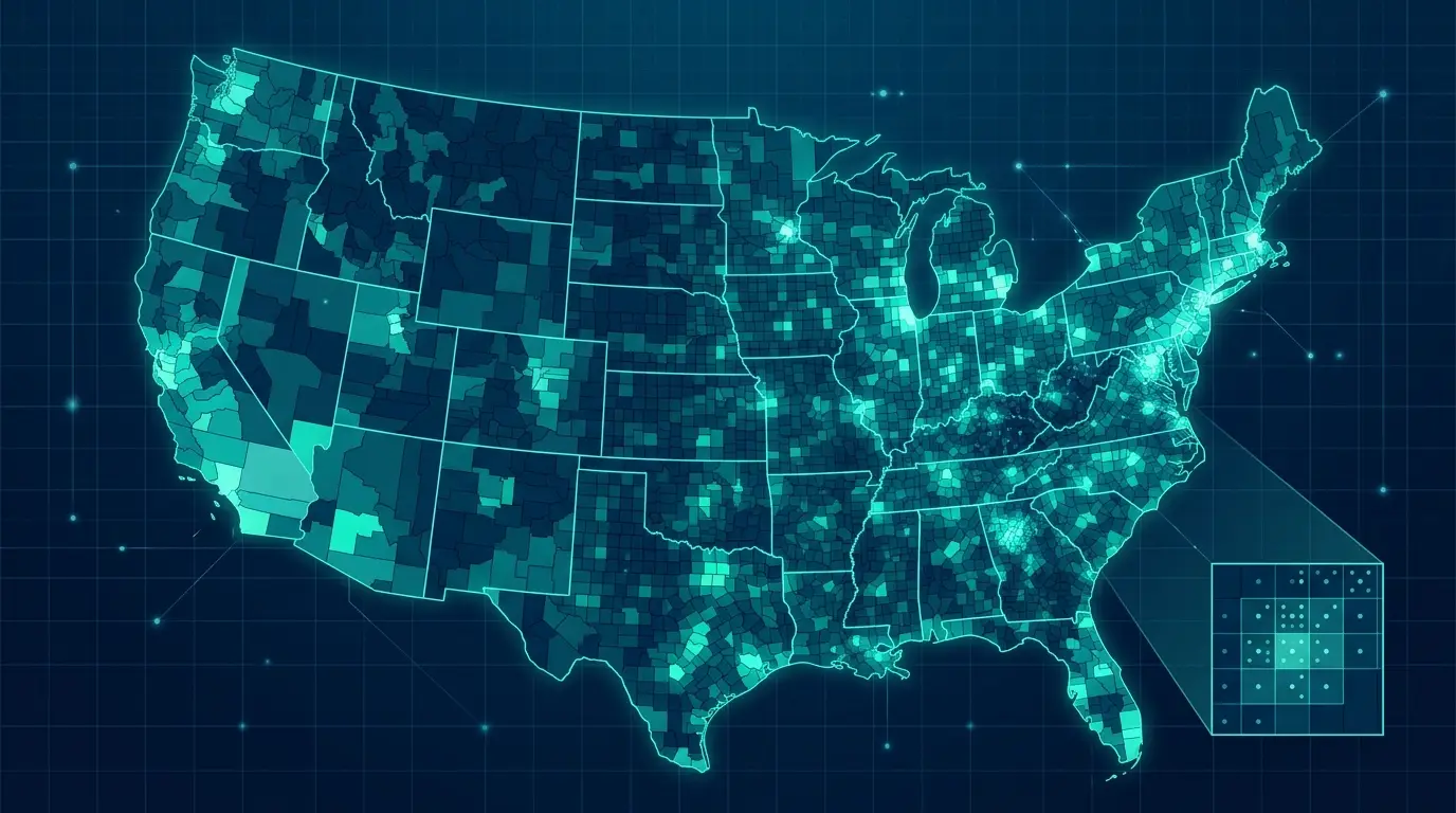 People per Square Mile, and Why the Unit Decides the Density Map