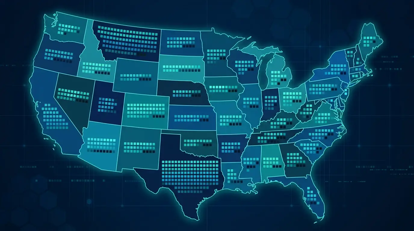 The Right Number of Rows on the Map