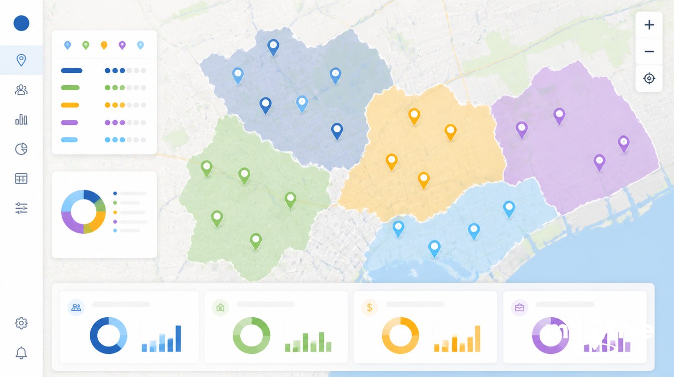 Using Demographics to Score Franchise Territory Potential featured image with clean mapping and analytics visuals.