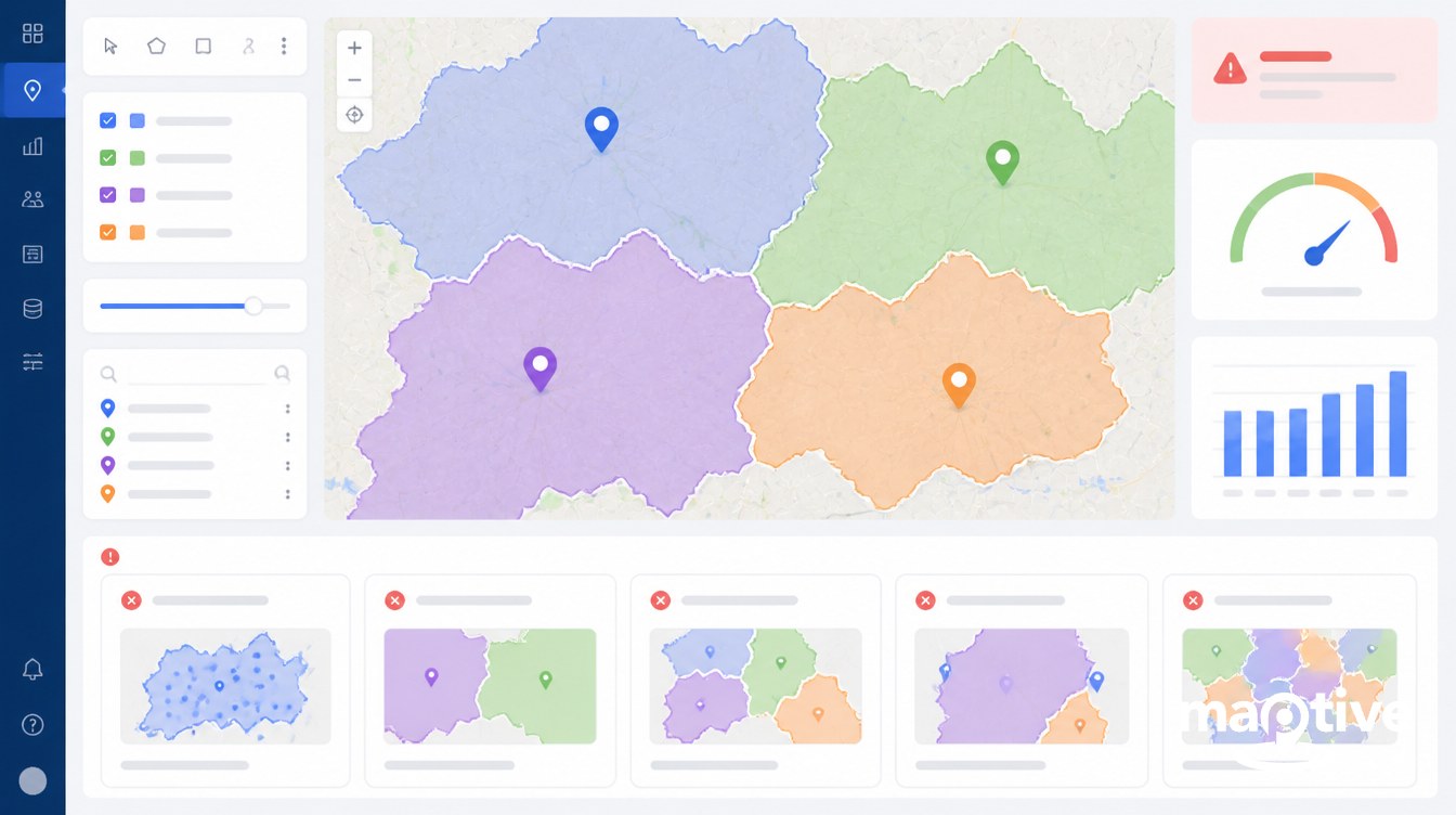 Recurring Modeling Mistakes visual for using demographics to score franchise territory potential.
