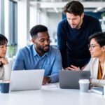 What a Heat Map Is & When Your Business Needs One hero image showing a professional business team planning together.