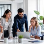 What Location Intelligence Means for Your Business hero image showing a professional business team planning together.