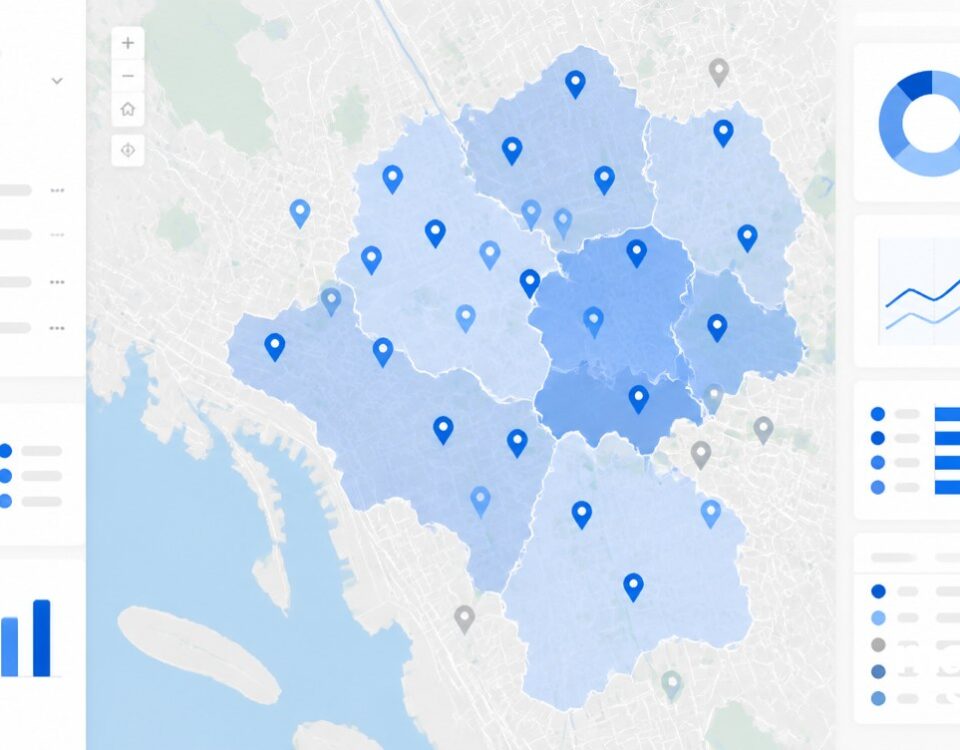 Why 90% of Your Business Data Has a Location Component You’re Ignoring featured image with clean mapping and analytics visuals.