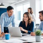 Why Your Coverage Map Is Out of Date Already hero image showing a professional business team planning together.